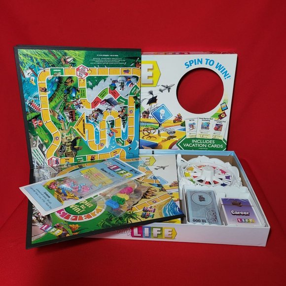 Hasbro Spin to Win Game of Life Classic Family Board Game Strategy & War Games - Picture 12 of 13